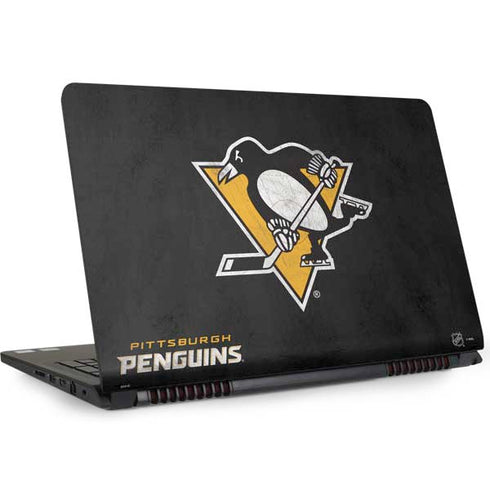 NHL Pittsburgh Penguins Distressed Dell Inspiron Skin